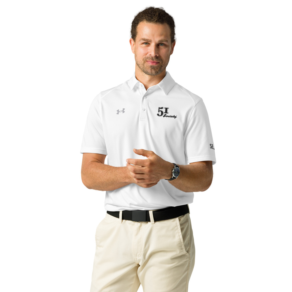 51$ociety meets Under Armour® men's polo