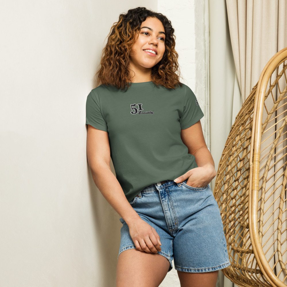51$ociety Women’s High- Waisted T-Shirt